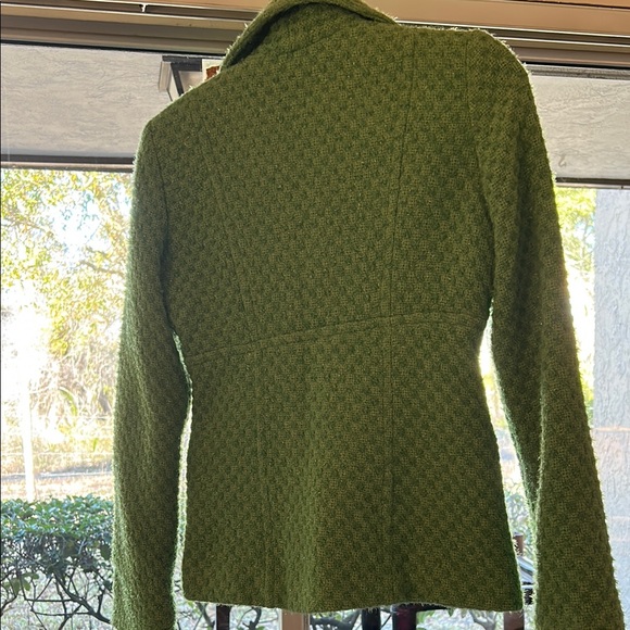 Marciano Textured Green Blazer Boucle - Picture 5 of 5